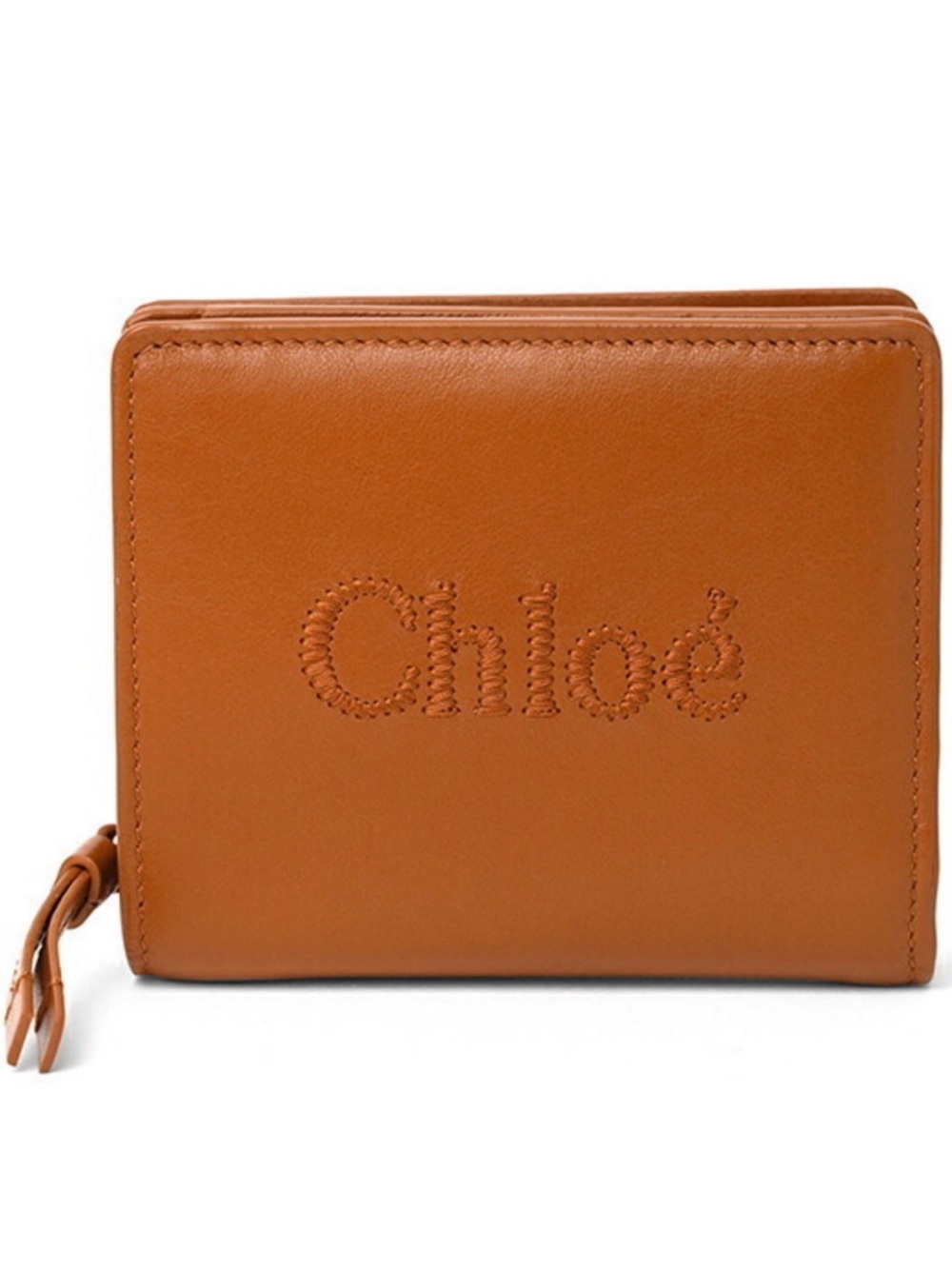 chloé sense compact bifold wallet